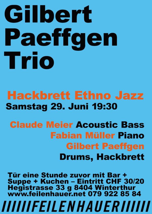 Gilbert Paeffgen Trio
