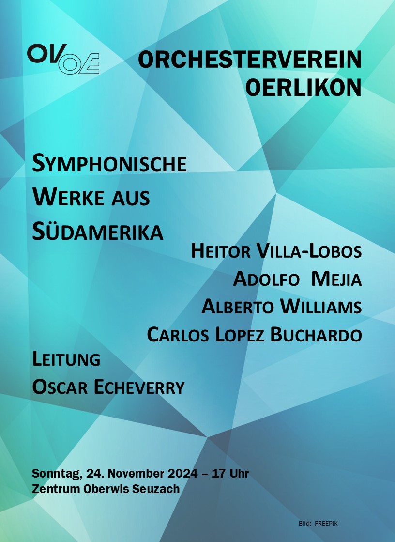 Herbstkonzert des Orchestervereins Oerlikon