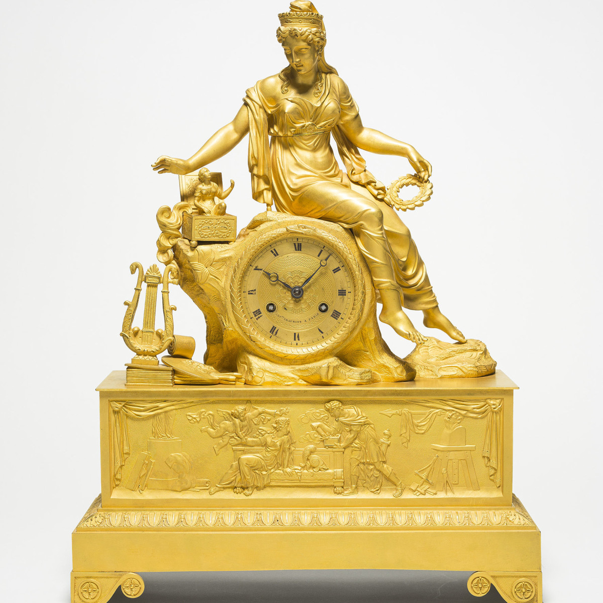 Museum am Mittag: Französische Cheminée-Uhr