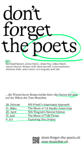 Don't Forget the Poets