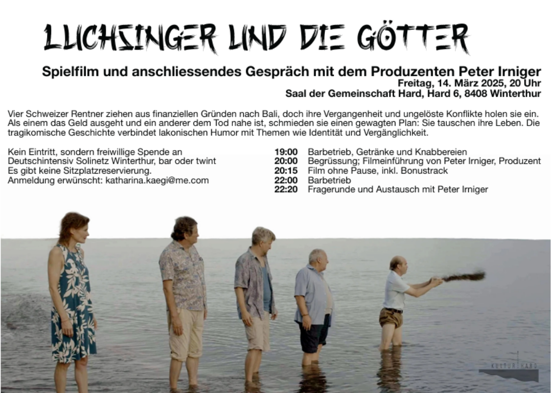 Luchsinger und die Götter ¦ mit Filmgespräch